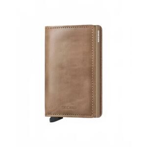 NEW SECRID men's compact slim wallet in vintage taupe